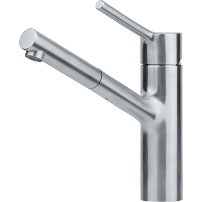 Franke Taros Neo Window pull spout single lever mixer, low pressure, stainless steel, 115.0596.385, 12370