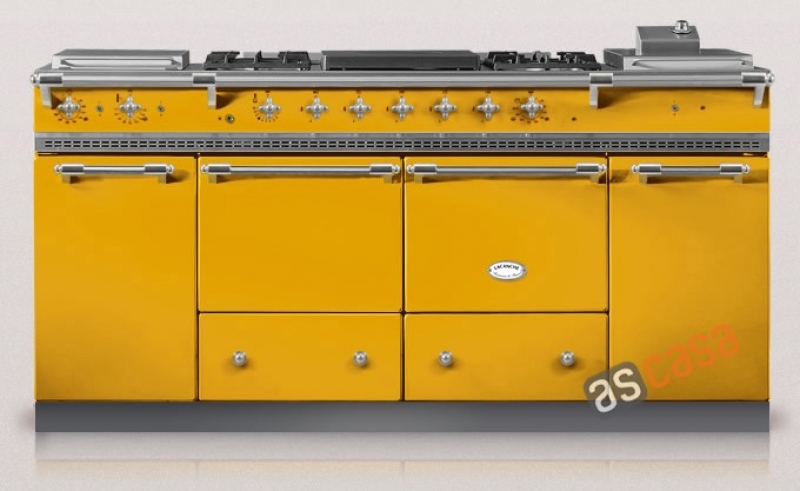 Lacanche Cluny 1800 Classic, cooking station, 180.5 cm, color Provence Yellow, with 5 year guarantee!