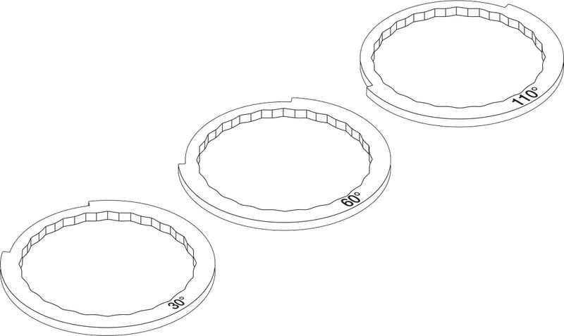 Dornbracht swivel limiter set, 1282197090