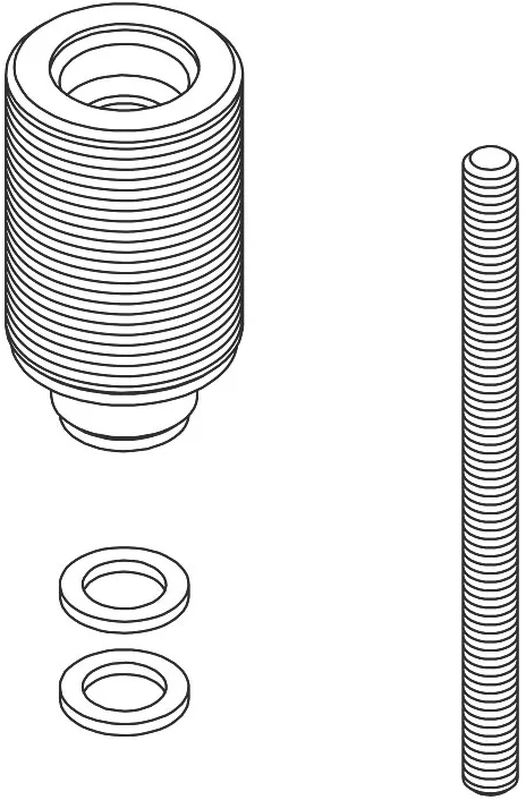 Dornbracht extension set, 1280297090