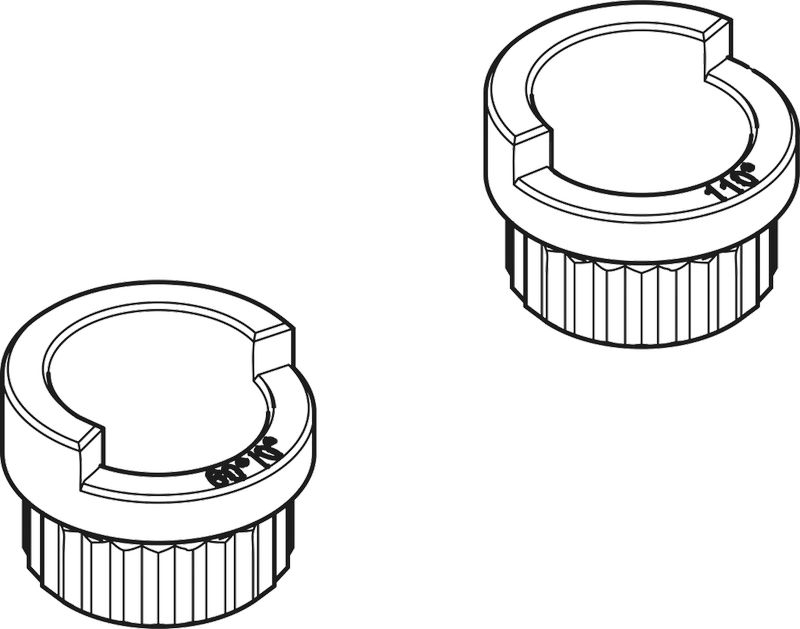 Dornbracht swivel limiter set, 1282397090