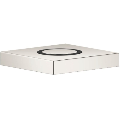 Dornbracht Air Switch control button for garbage shredder, square, platinum, 10714970-08