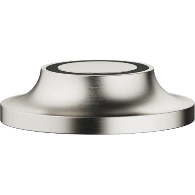 Dornbracht Vaia Air Switch control button for garbage shredder, round, brushed platinum, 10713809-06