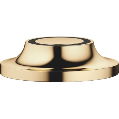 Кнопка управления Dornbracht Vaia Air Switch для измельчителя мусора, круглая, латунь (золото 23 карата), 10713809-09