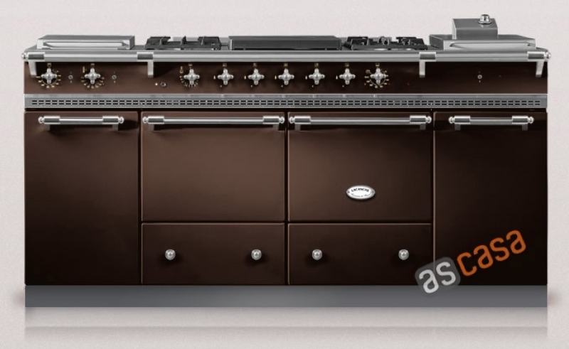 Lacanche Cluny 1800 Classic, cooking station, 180.5 cm, color chocolate, with 5 year guarantee!