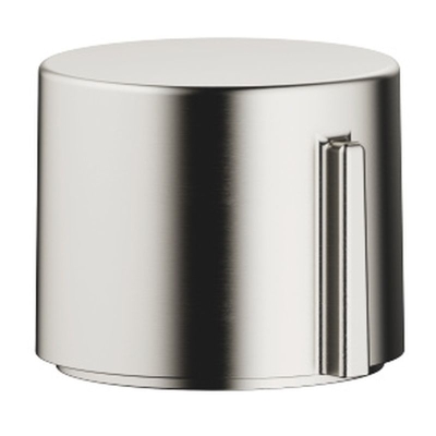 Dornbracht eccentric actuation without rosette, with rotary knob, brushed platinum, 10712970-06