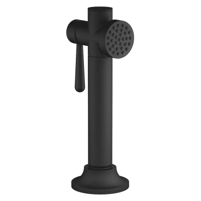 Dornbracht paigaldustarvikud, VAIA loputusdušikomplekt ümmarguse rosetiga, mattmust, 27718809-33