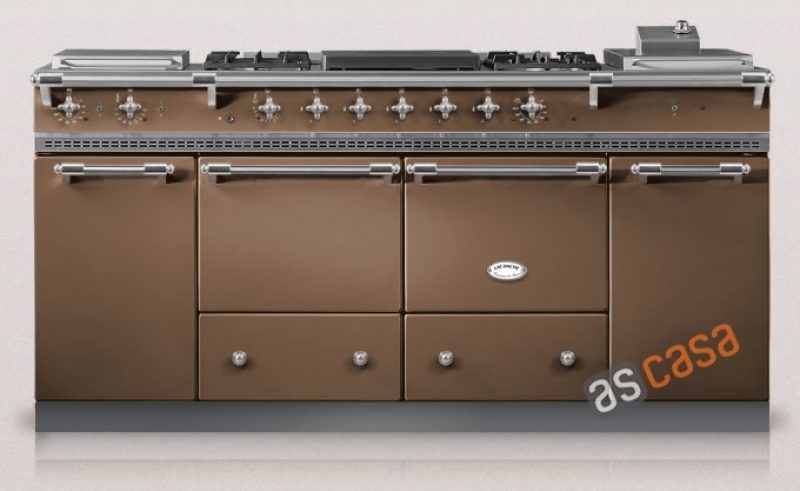 Lacanche Cluny 1800 Classic, cooking station, 180.5 cm, color chestnut brown, with 5 year guarantee!