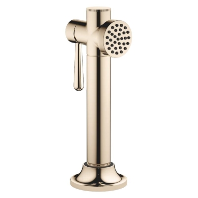 Dornbracht fittings accessories, VAIA flush shower set with round rosette, champagne, 27718809-47