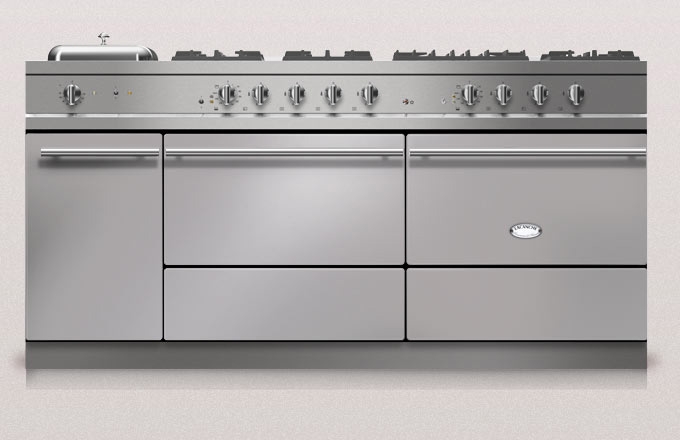 Lacanche Sully 1800-G Modern, cooking station, 180.5 cm, color stainless steel, with 5 year guarantee!