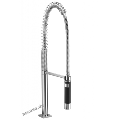 Dornbracht professional shower set, accessories for Maro and Lot fittings, brushed platinum, 27784970-06