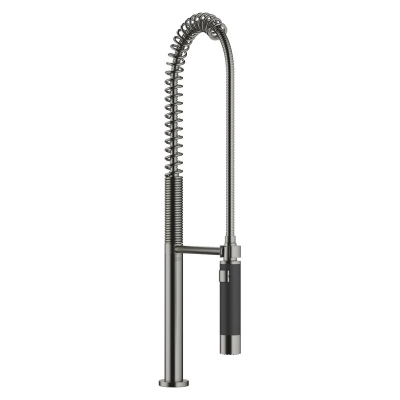 Dornbracht professionaalne dušikomplekt, liitmike tarvikud SERIES NEUTRAL, harjatud tume plaatina, 27799970-99