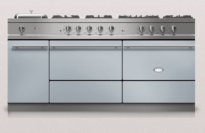 Lacanche Sully 1800-G Modern, cooking station, 180.5 cm, color Gris Faience, with 5 year guarantee!