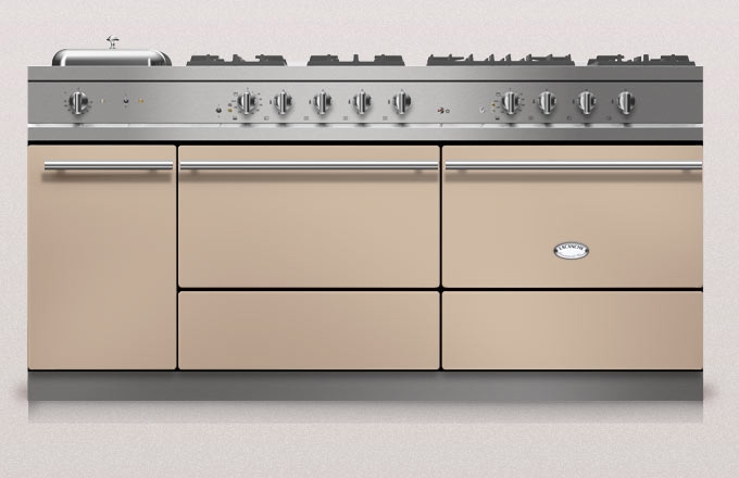 Lacanche Sully 1800-G Modern, cooking station, 180.5 cm, color Frangipane, with 5 year guarantee!