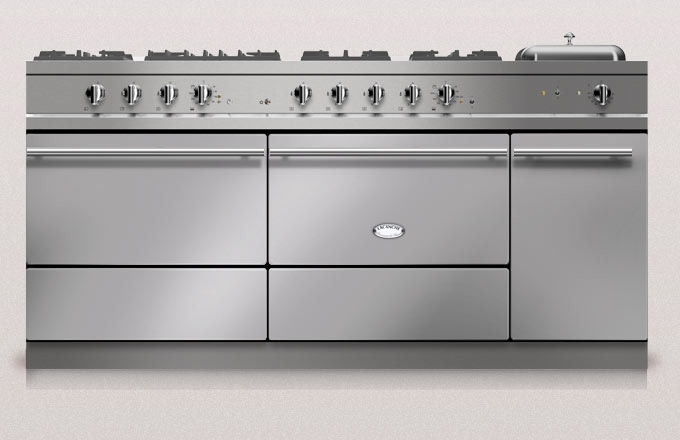 Lacanche Sully 1800-D Modern, cooking station, 180.5 cm, color stainless steel, with 5 year guarantee!