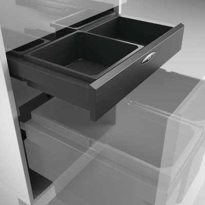 Naber Selectakit Cox Base Board 500, antratsiit, 100 mm, 8013360