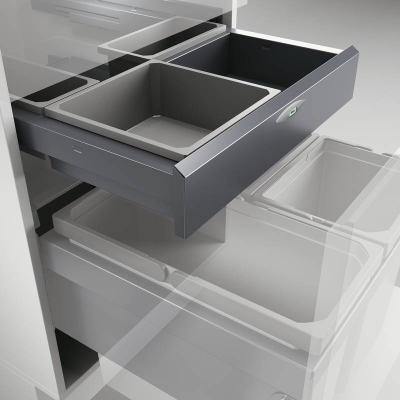 Naber Selectakit Cox Base Board 500, hõbe, 100 mm, 8012360