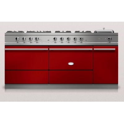 Lacanche Sully 1800-D Modern, keedujaam, 180,5 cm, värvus Rouge Griotte, garantiiga 5 aastat!