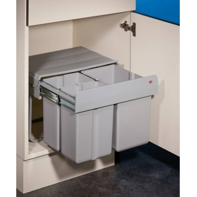 Naber Selectakit Trio Shorty, jäätmesüsteem, alumiiniumhall, 8011188