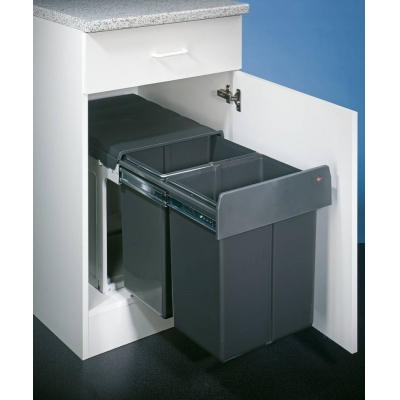 Naber Selectakit Double Master Maxi 40 DT, jäätmesüsteem, antratsiit, 8012077