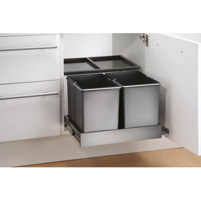 Naber Selectakit Double Shorty plus, jäätmesüsteem, antratsiit, 8011208