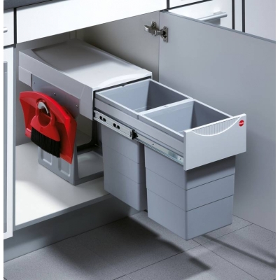 Naber Selectakit Tandem 7 K, jäätmesüsteem, helehall, 8011034