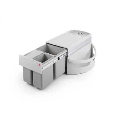 Naber Selectakit Rondo 2 plus waste system, light gray, 8011162