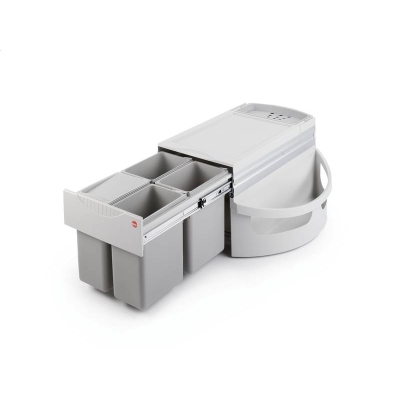 Naber Selectakit Rondo 3 plus jäätmesüsteem, helehall, 8011163