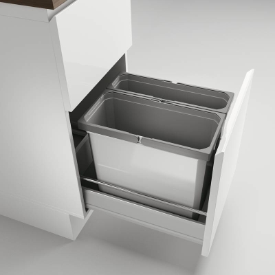 Naber Selectakit Cox Box 360 S / 400-1, jäätmesüsteem, helehall, 8012407