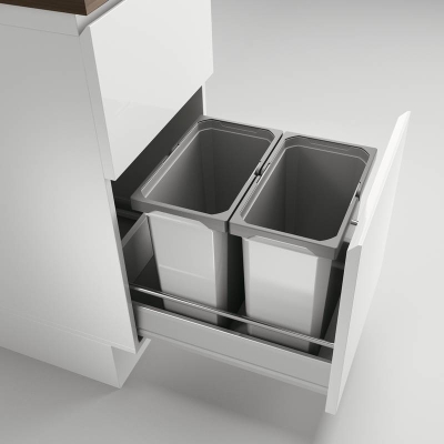 Naber Selectakit Cox Box 360 S / 400-2, jäätmesüsteem, helehall, orgaanilise kaanega, 8012409