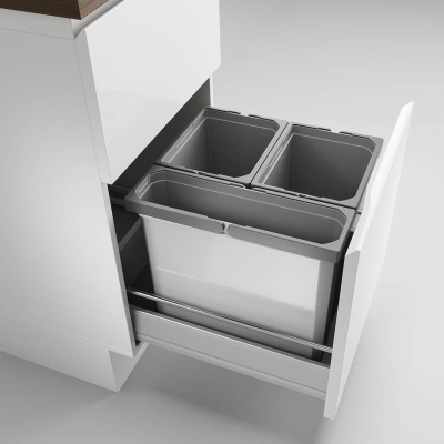 Naber Selectakit Cox Box 360 S / 450-3, jäätmesüsteem, helehall, orgaanilise kaanega, 8012411