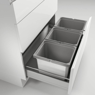 Naber Selectakit Cox Box 275 K / 800-3, jäätmesüsteem, helehall, orgaanilise kaanega, 8012477