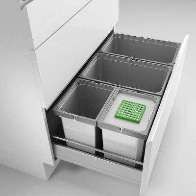 Naber Selectakit Cox Box 275 S / 800-4 Bio, jäätmesüsteem, helehall, 8012467