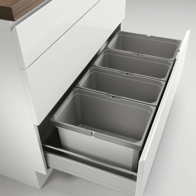 Naber Selectakit Cox Box 235 S / 1000-4, jäätmesüsteem, helehall, 8012440