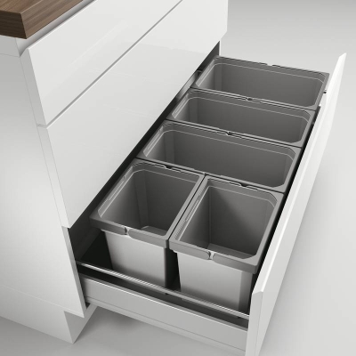 Naber Selectakit Cox Box 235 S / 1000-5, jäätmesüsteem, helehall, 8012438