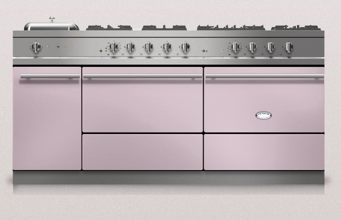 Lacanche Sully 1800-G Modern, cooking station, 180.5 cm, color Rose Quartz, with 5 year guarantee!