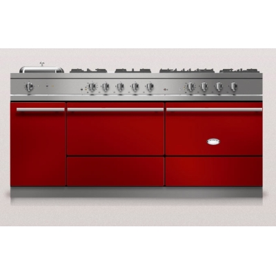 Lacanche Sully 1800-G Modern, keedujaam, 180,5 cm, värvus Rouge Griotte, garantiiga 5 aastat!