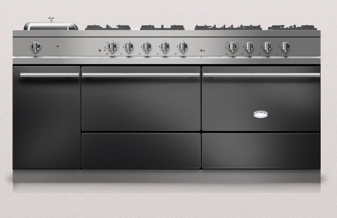 Lacanche Sully 1800-G Modern, cooking station, 180.5 cm, color anthracite, with 5 year guarantee!