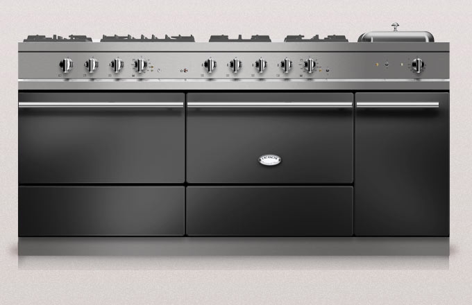 Lacanche Sully 1800-D Modern, cooking station, 180.5 cm, color Antracite, with 5 year guarantee!