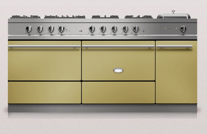 Lacanche Sully 1800-D Modern, cooking station, 180.5 cm, color Vertsologne, with 5 year guarantee!