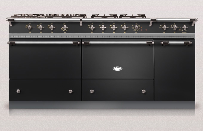 Lacanche Sully 1800-D Classic, cooking station, 180.5 cm, color anthracite, with 5 year guarantee!