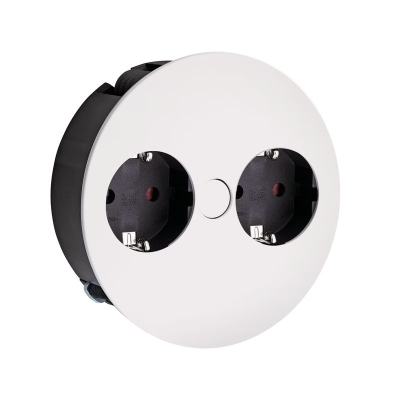 Naber Twist USB A, pesa element matt valge, 7053076