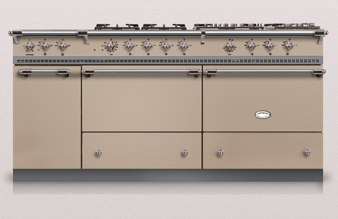 Lacanche Sully 1800-G Classic, cooking station, 180.5 cm, color Frangipane, with 5 year guarantee!