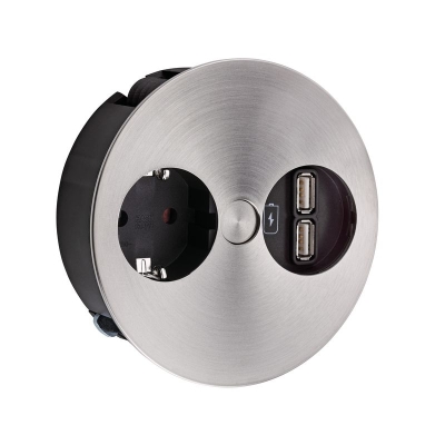 Naber Twist USB A, pesa element roostevabast terasest värviline, 7053170