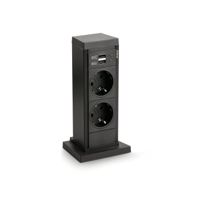 Naber Evoline® UP USB A, pesa element mattmust, 8031112