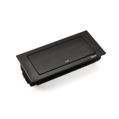 Naber Evoline® BackFlip USB A sisseehitatud pesa värvitud mustaks, 8031164