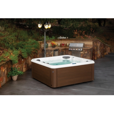 MeinBad Whirlpool Spa 742, pruun