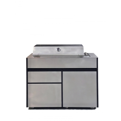 Jokodomus ONO grill module with gas grill, stainless steel, 765070