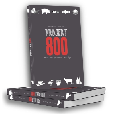 Project 800, High Temperature Grilling Cookbook, 139 pages