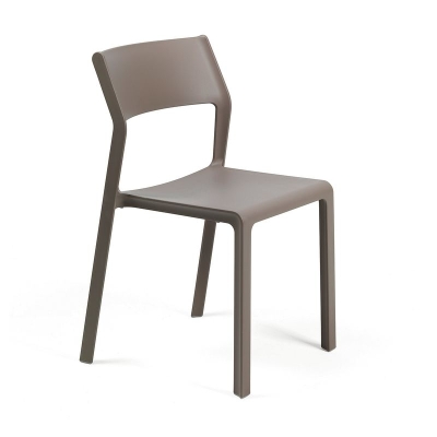 Naber Trill 1 chair, fiberglass polypropylene, tortora gray, 3038011